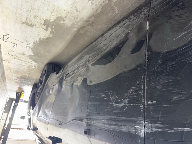 Recent collision repair work